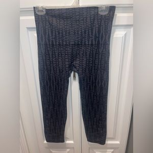 Spanx Womens LOOK at Me‎ Now Shaping Leggings Black Gray Size 1X (18/20)